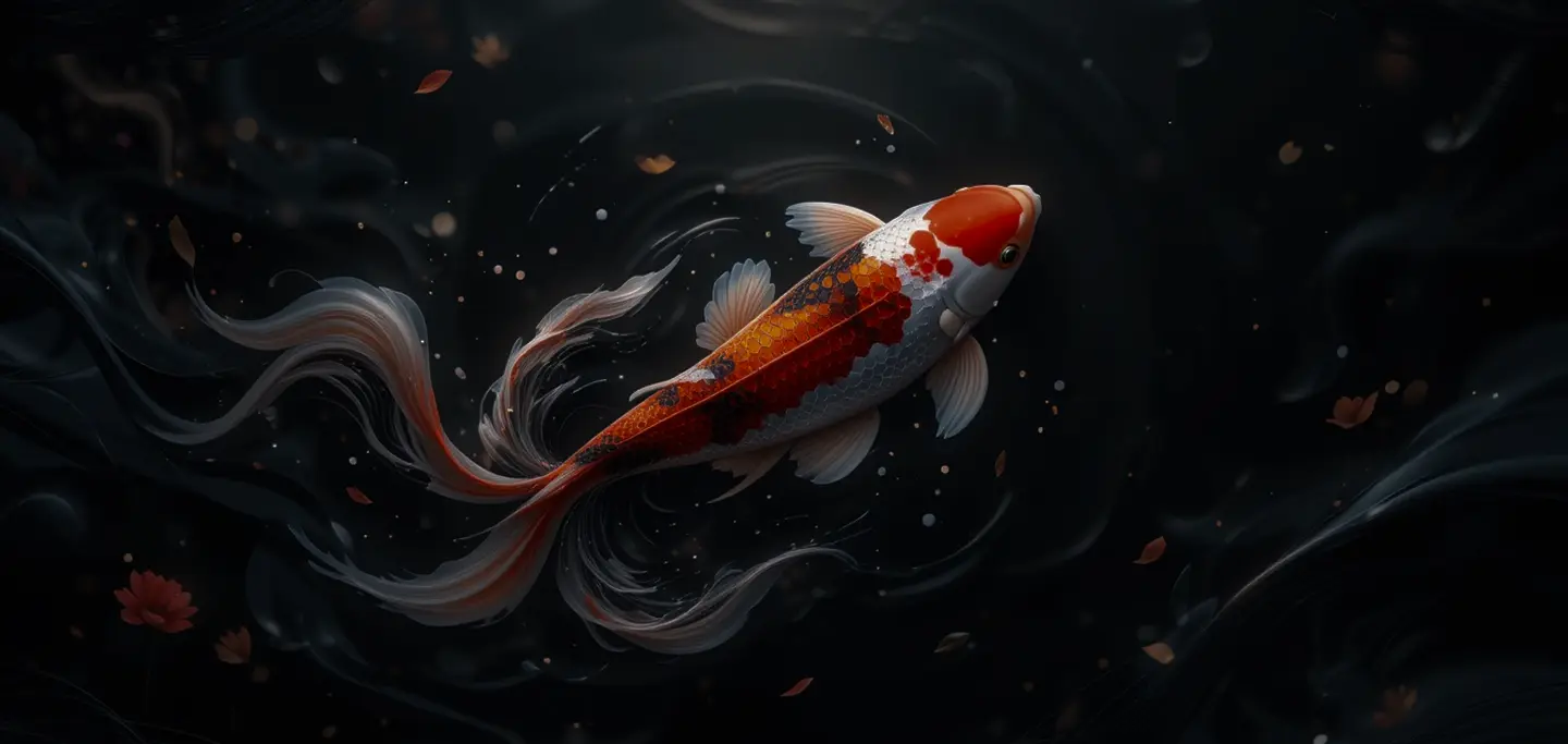 Koi Fish Background